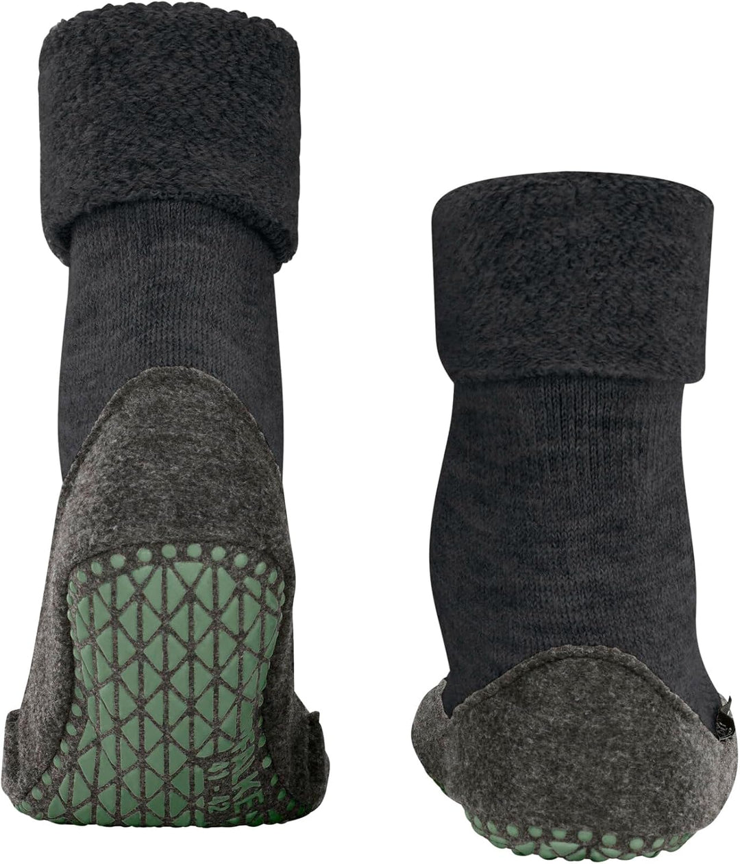 FALKE Herren Cosyshoe Stoppersocken rutschhemmende Noppen auf der Filzsohle komfortabel warm mit Plü