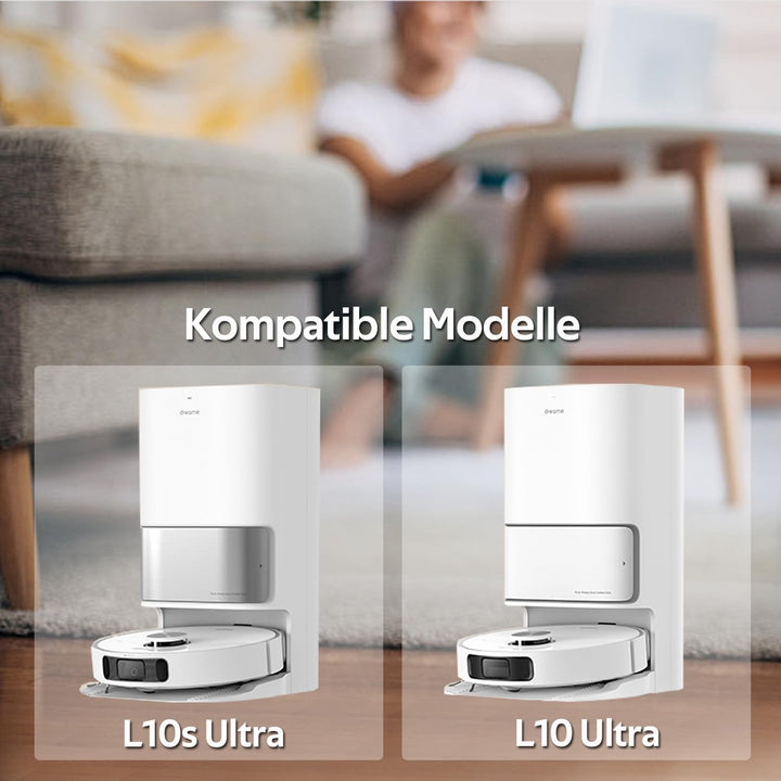 ANBOO 14 Stück Zubehör Kompatibel with Dreame L10s / L10 Ultra / L10 Prime Saugroboter mit 1 Hauptbü