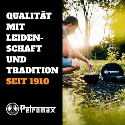 Petromax 1650730 Original Transporttasche für Feuertopf (Schwarz, passend für FT3)