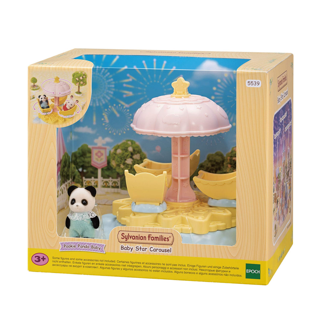 Sylvanian Families 5539 Baby Sternenkarussell - Puppenhaus Spielset