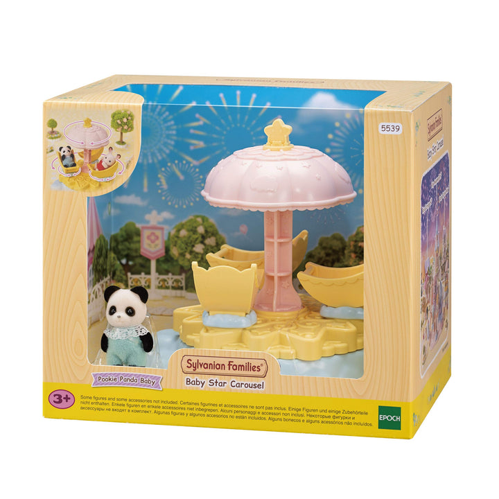 Sylvanian Families 5539 Baby Sternenkarussell - Puppenhaus Spielset