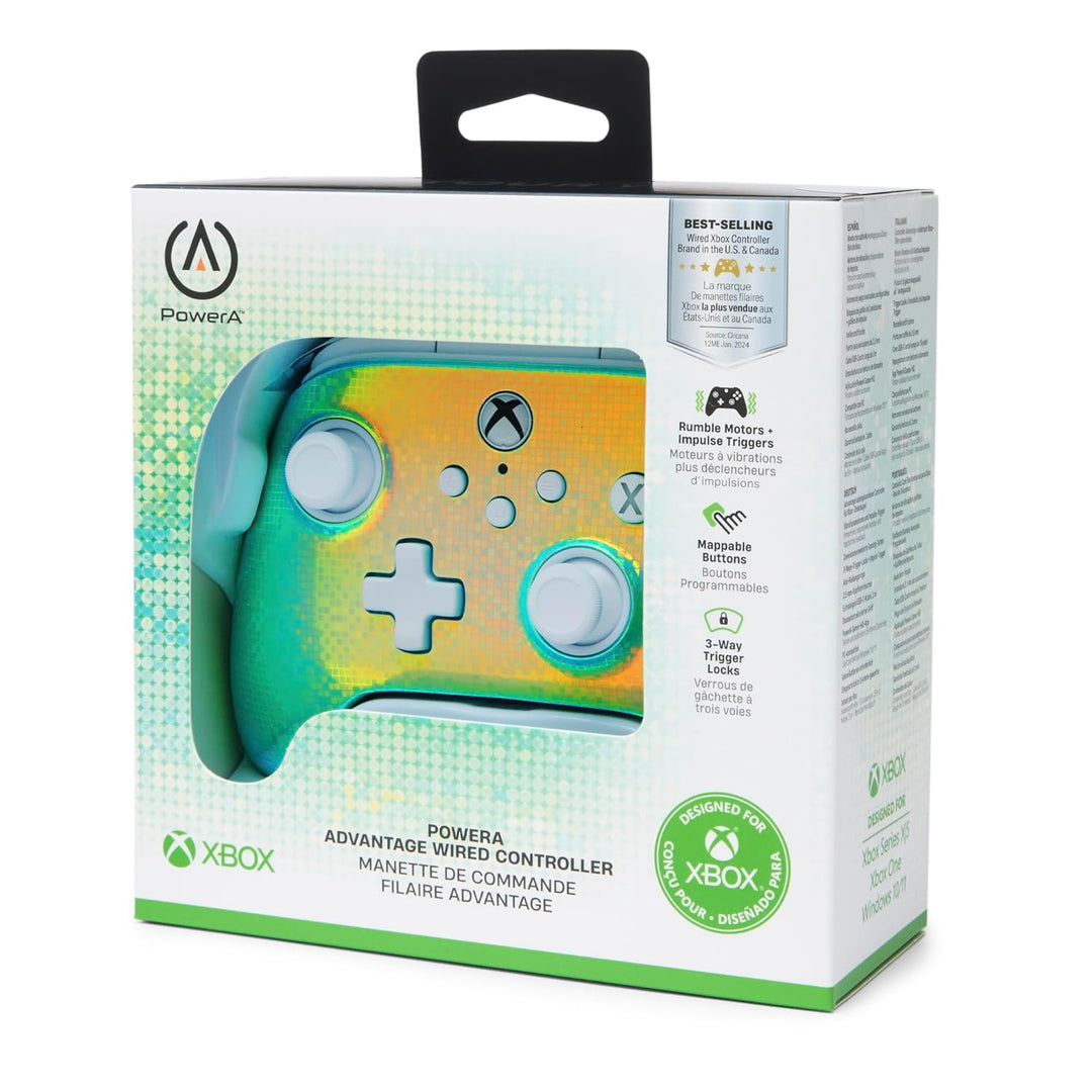PowerA Advantage Wired Controller for Xbox Series X|S - Disco Ball
