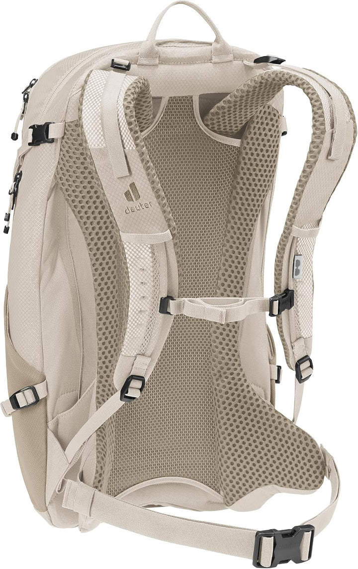 deuter Futura 23 Wanderrucksack mit Netzrücken &amp; Regenhülle Greystone-alu, Greystone-alu