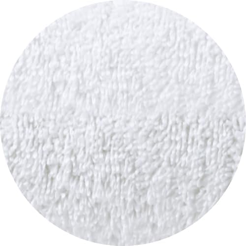 Infinitee Xclusives Premium Weisse Handtücher aus 100% Baumwolle, 6er-Pack (40 x 72 cm) – Super Saug
