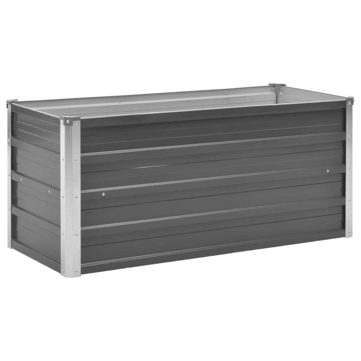 yorten Gartenpflanzen Hochbeet Gartenbeet Verzinkter Stahl Frühbeet Pflanzkasten für Garten 100 x 40