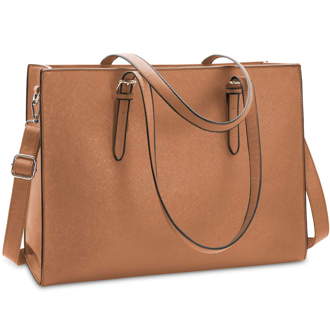 NUBILY Handtasche Shopper Damen Grosse Schwarz Handtasche Leder Umhängetasche Arbeitstasche Gross La