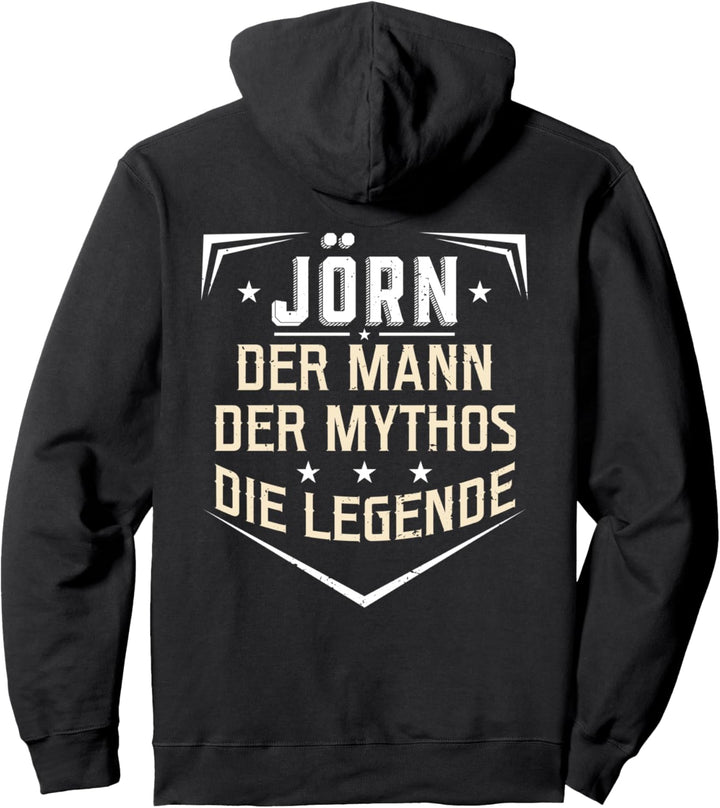 Jörn Der Mann Der Mythos Die Legende Vorname Pullover Hoodie