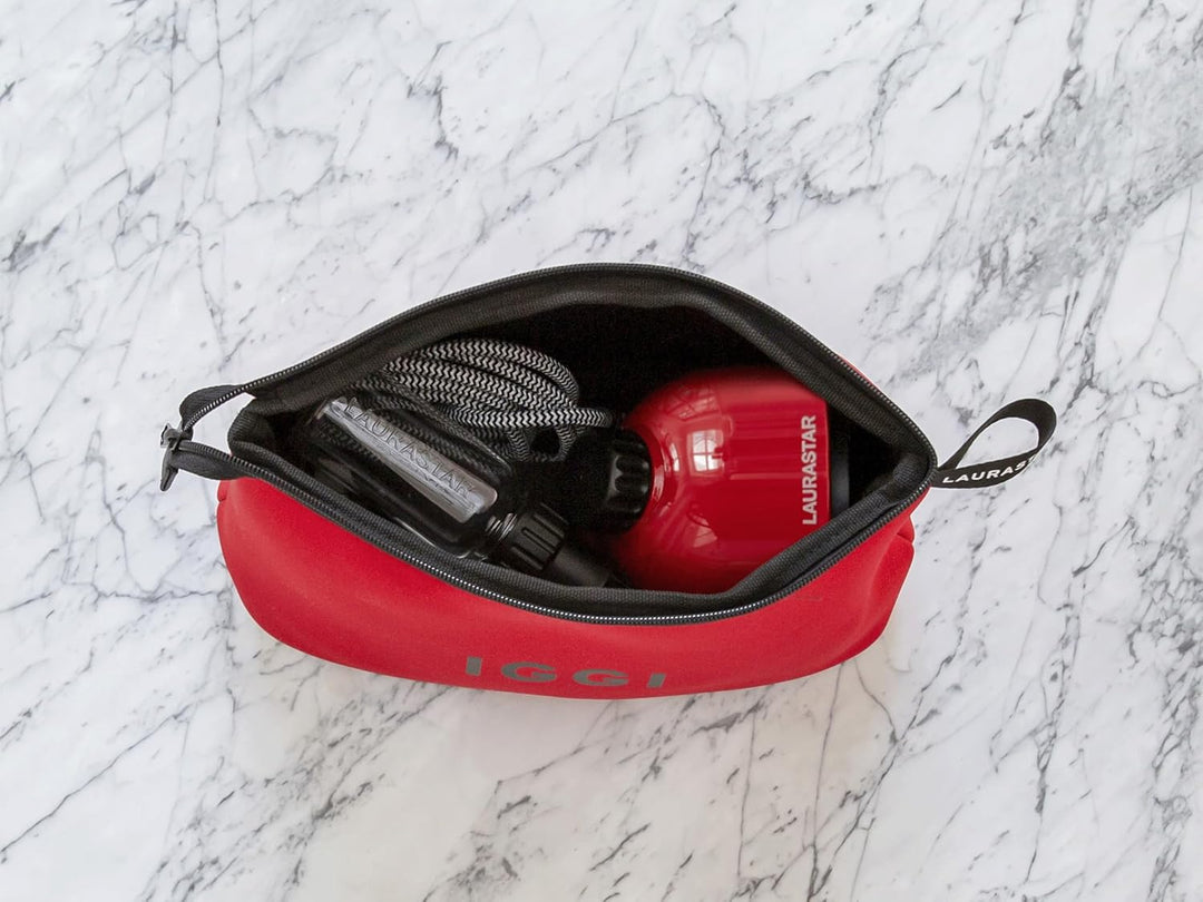 Laurastar IGGI Travel Edition Tragbarer Dampfglätter – Kompakter Handsteamer zum Glätten & Auffrisch
