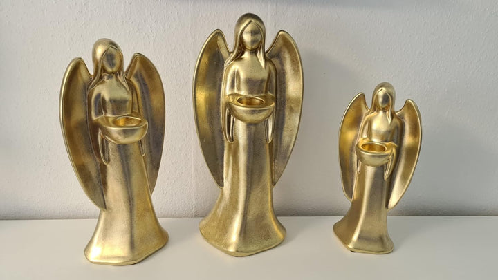 Deko Engel I Teelicht I Keramik I Teelichter I Kerzenständer I Weihnachtsdeko I Dekoration Weihnacht