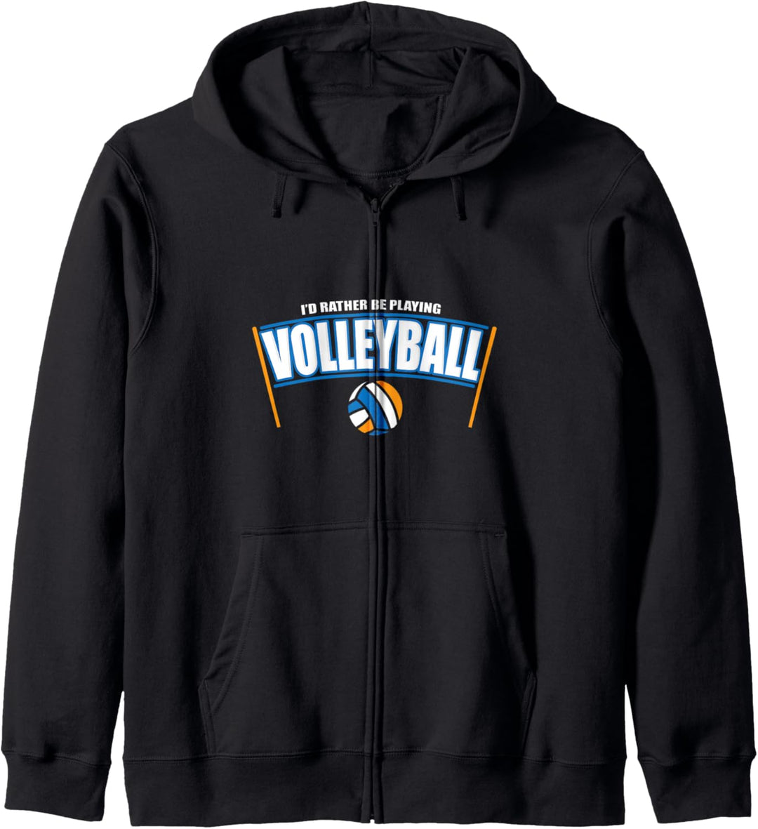 Volleyball-Sportgeschenk. Kapuzenjacke
