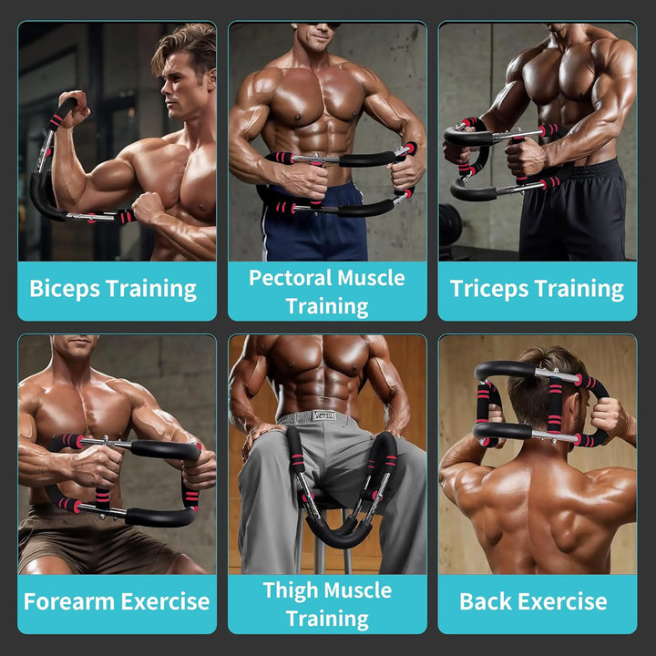 Armtrainer, Twister-Armtrainer, verstellbarer Brust-Expander, Trizeps-Workout-Ausrüstung, perfekte K