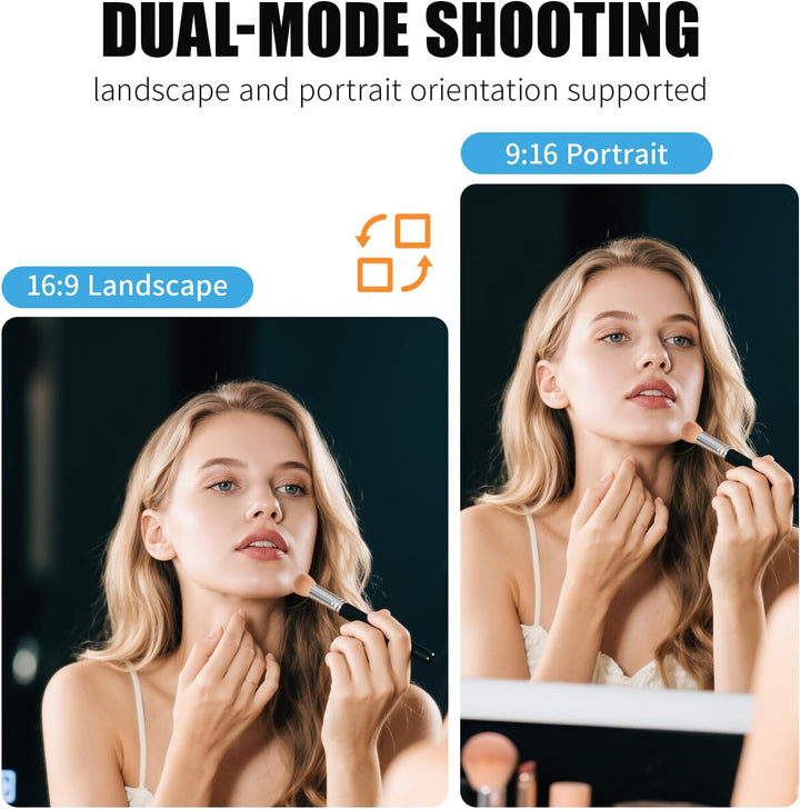 OBEST Action Cam 4K 30FPS Wasserdicht 10m WiFi Action Kamera 64GB Mini Bodycam Körperkamera Bildstab