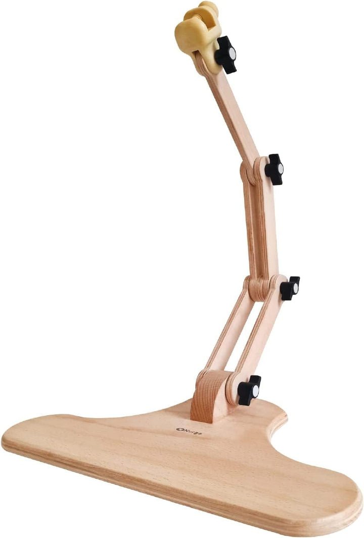 Nurge Verstellbarer Stickerei Tischständer Kreuzstich Hoop Ständer Stickrahmen Halter Handpoliert Na