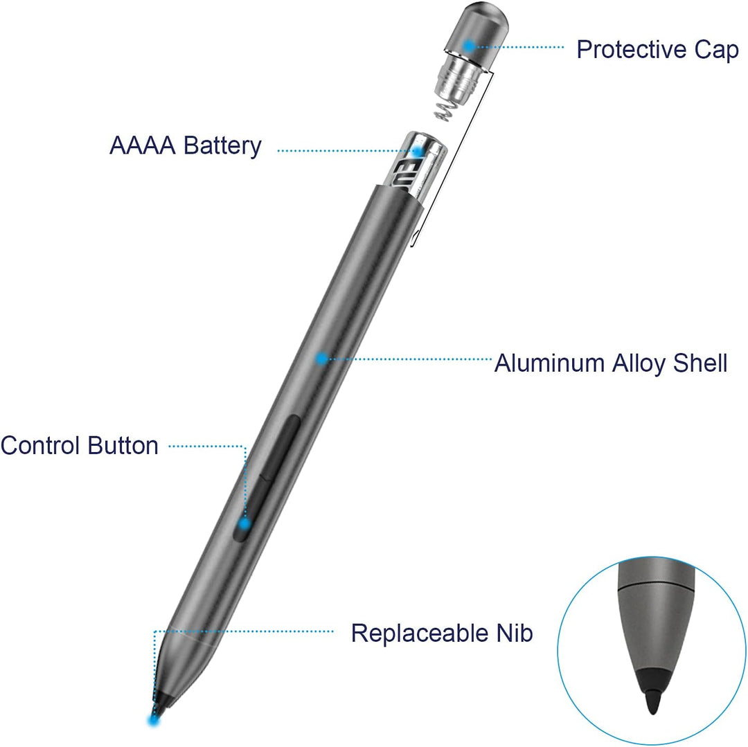 ANYQOO MPP Stylus Pen 1.51 mit 1024 Druckempfindlichkeit, Palm Rejection, AAAA-Batterie, Lange Akkul