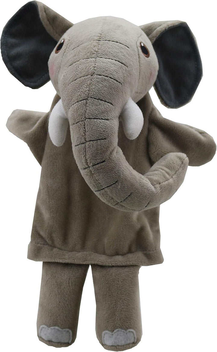 The Puppet Company Beweglicher Stamm Elefant Zeit für Geschichten Handpuppe, PC001504