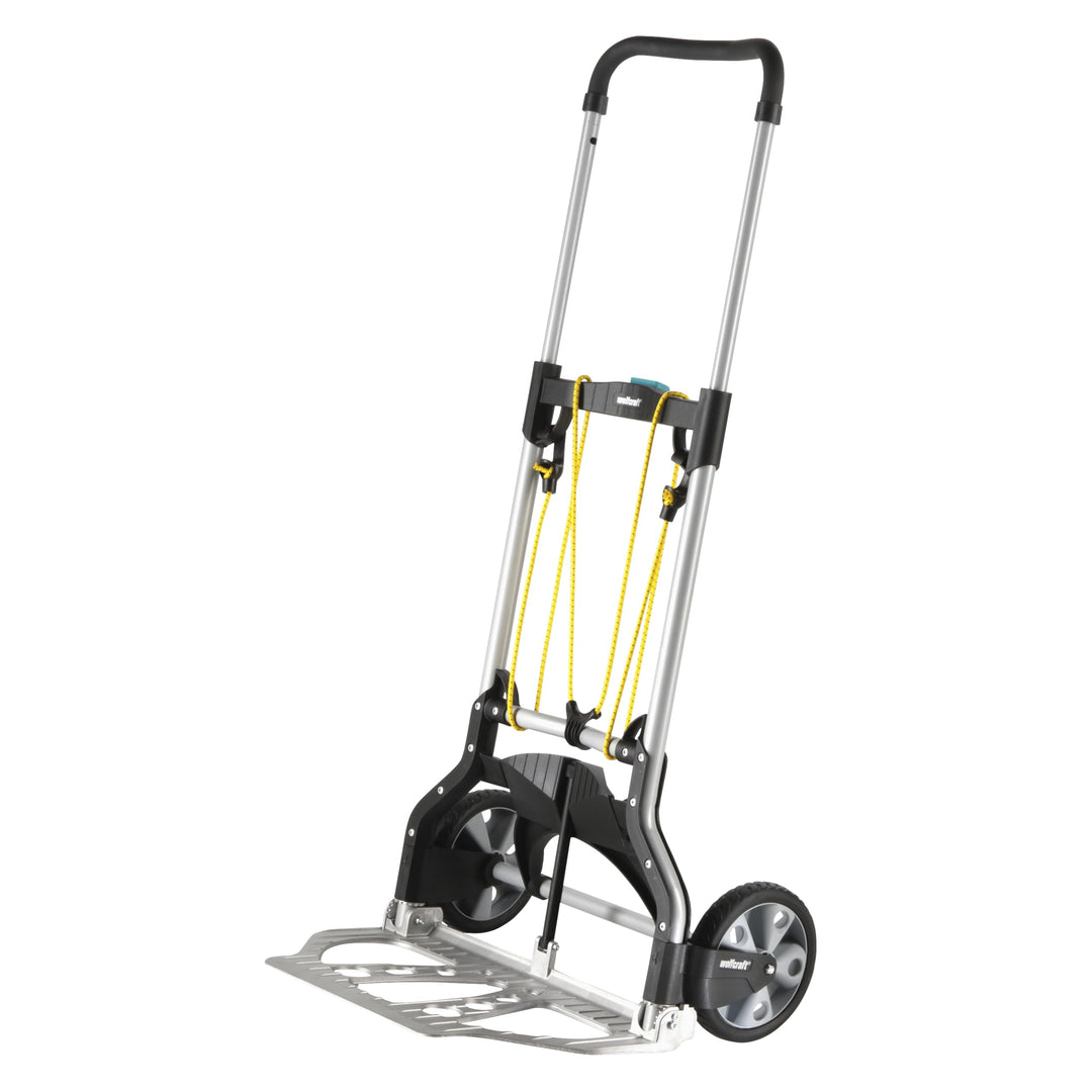 Wolfcraft TS 850 Transportsystem 5501000 / Komfortable & klappbare Sackkarre für Lasten bis zu 100 k
