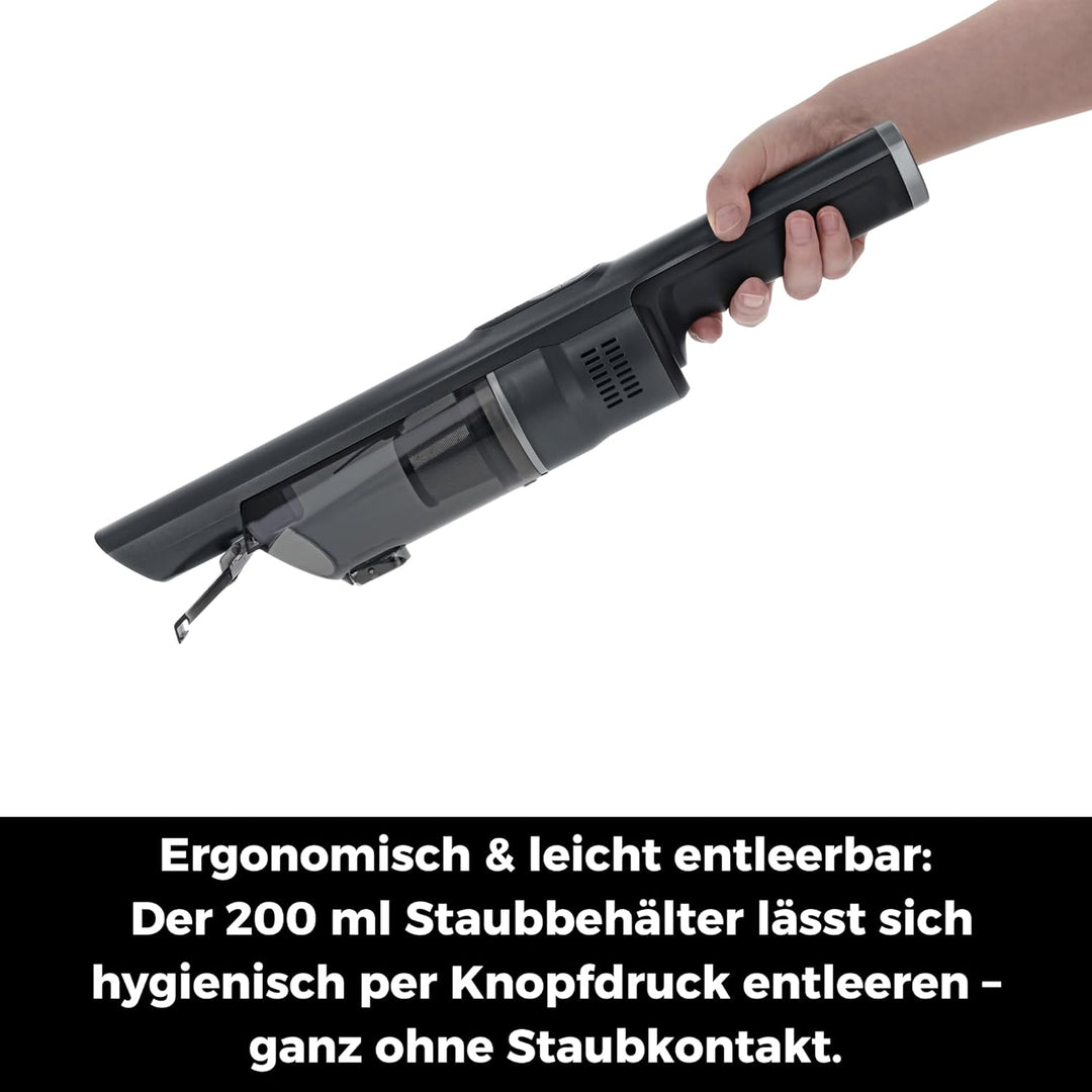 Fakir AS 1480 LT Floor Akku Staubsauger 180 W, Bodenstaubsauger Akku, kabelloser Handstaubsauger mit
