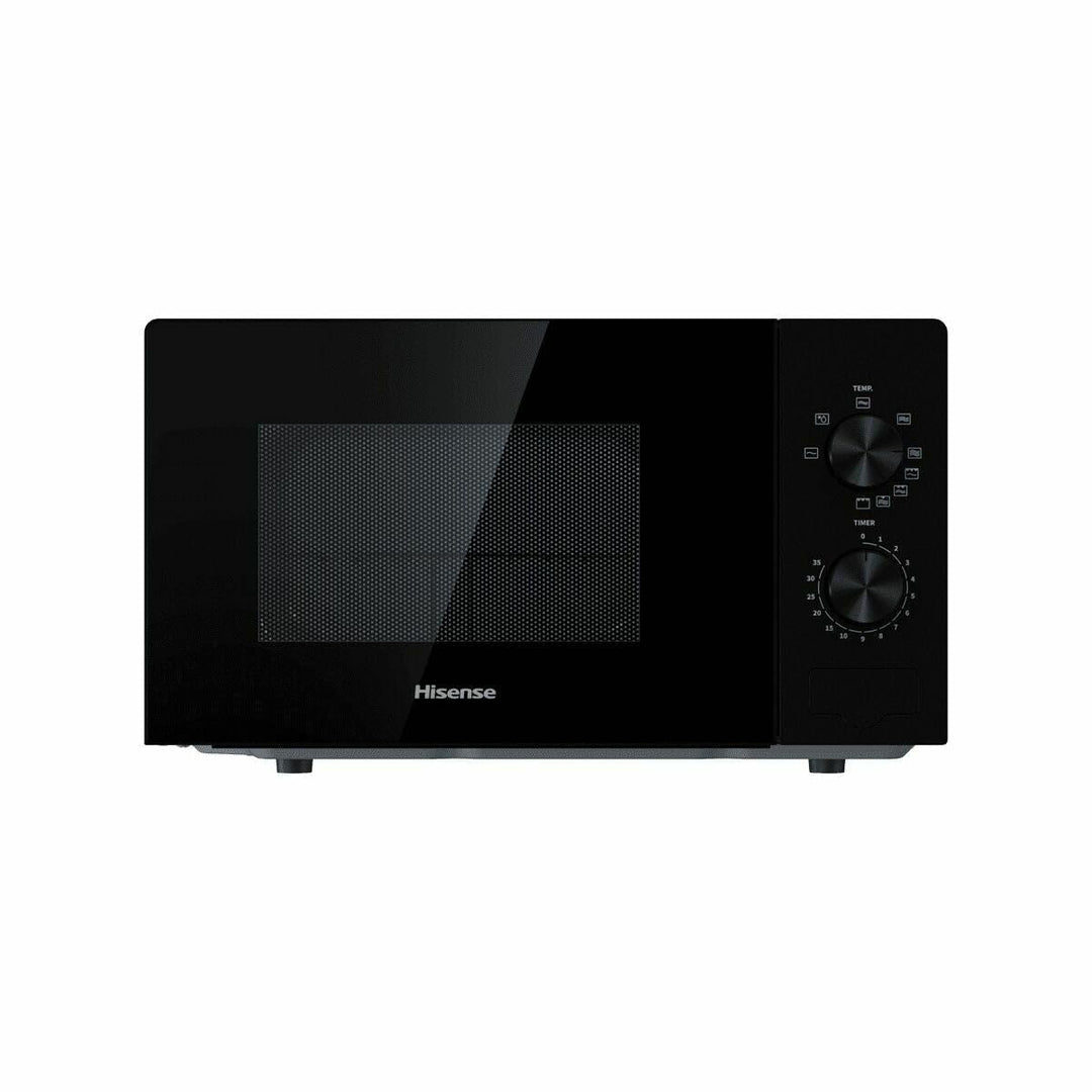 Hisense H20MOBP1G Mikrowelle mit Grill, Kapazität 20 l, 700 W Leistung, 900 W mit Grill, 5 Stufen, T