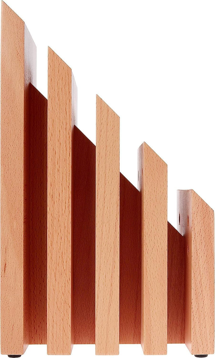 ZWILLING 35103-400 Italian Messerblock, Holz, Buchenholz Natur Buchenholz Natur Modern, Buchenholz N