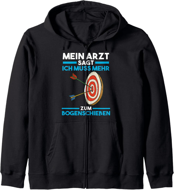 Bogenschiessen Kapuzenjacke