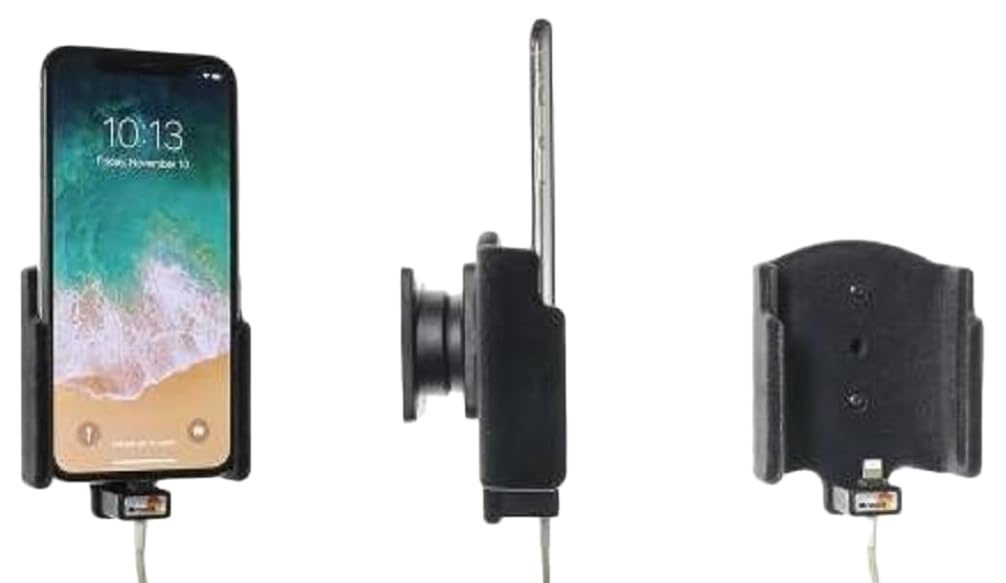 Brodit 514997 Halterung Apple iPhone X - Apple Original Lightning-USB Adapter Kabel