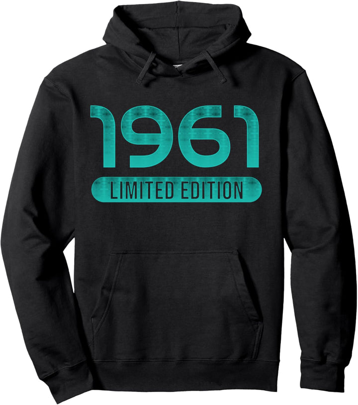 63. Geburtstag Mann Frau 63 Jahre 1961 Deko Lustig Geschenk Pullover Hoodie