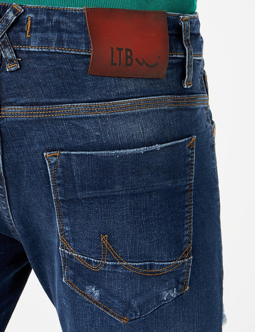 LTB Herren Jeans Joshua - Slim Fit - Blau - Calder Undamaged Wash W29-W40 32W / 34L Luan Wash 53946,