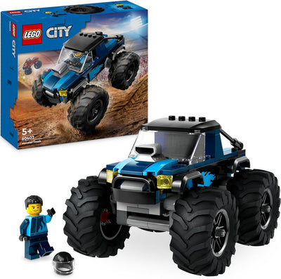 LEGO City Ausbruch aus der Polizeistation Spielset, Polizeiauto Spielzeug & City Blauer Monstertruck