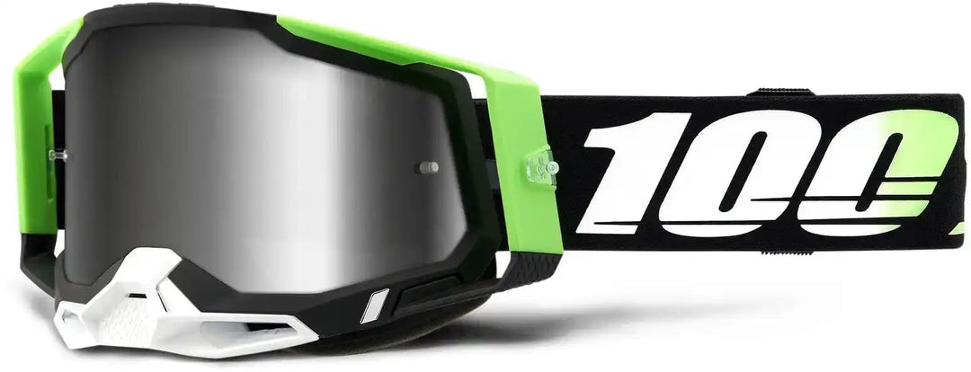 100% Racecraft 2 Goggles - Mountain Bike & Motocross Goggles - Eyewear for Motocross & Mountain Biki