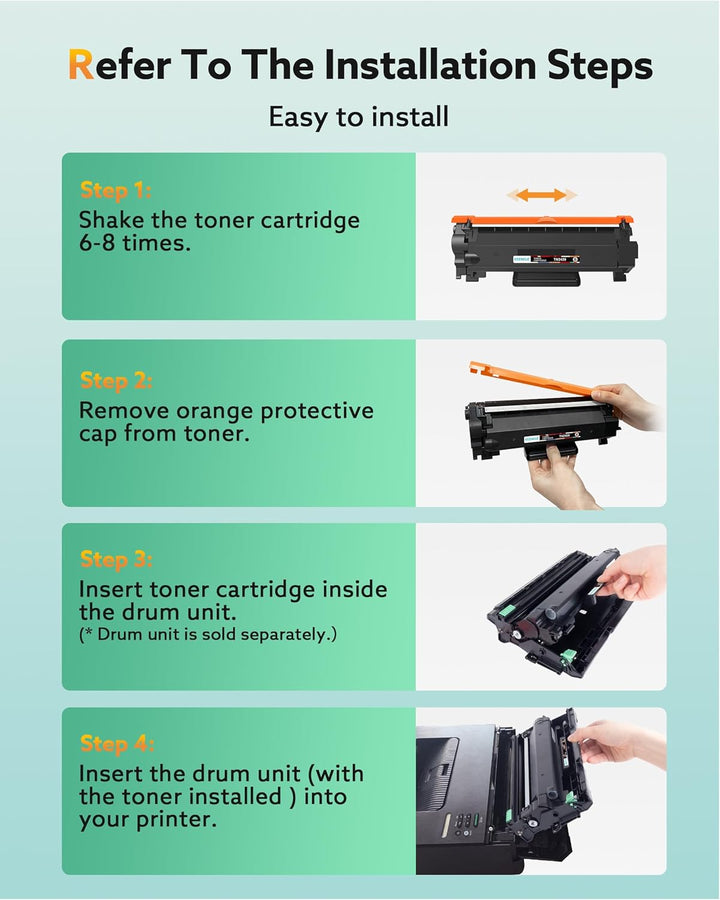 TN2420 TN-2420 Kompatibel für Brother TN2420 TN2410 für Toner Brother MFC L2710DW MFC-L2710DN HL-L23