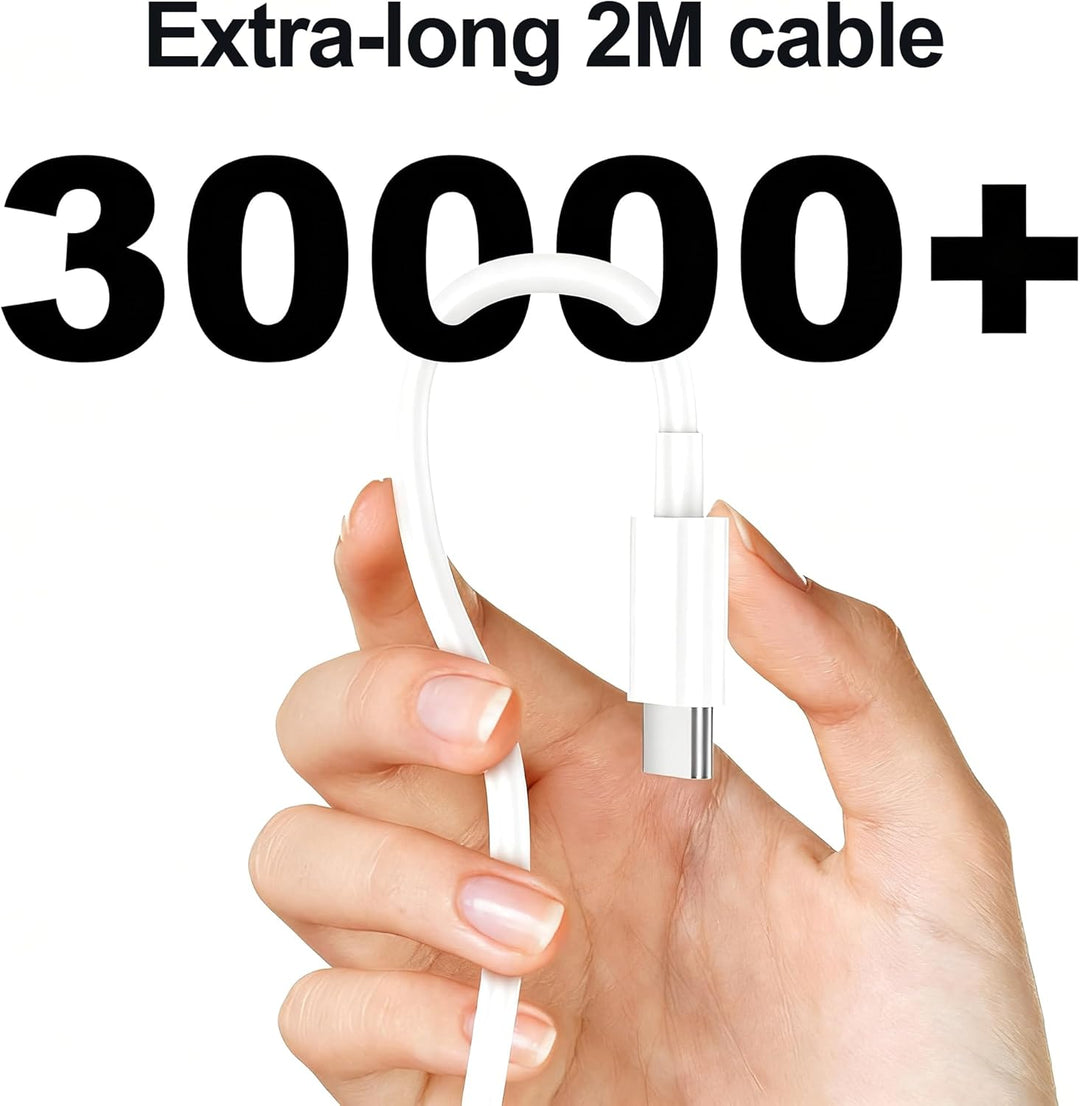 3er-Pack USB C 25W Ladegerät Ladekabel, Schnellladegerät PD3.0 Stecker Typ C Handy Netzteil Wand-Lad
