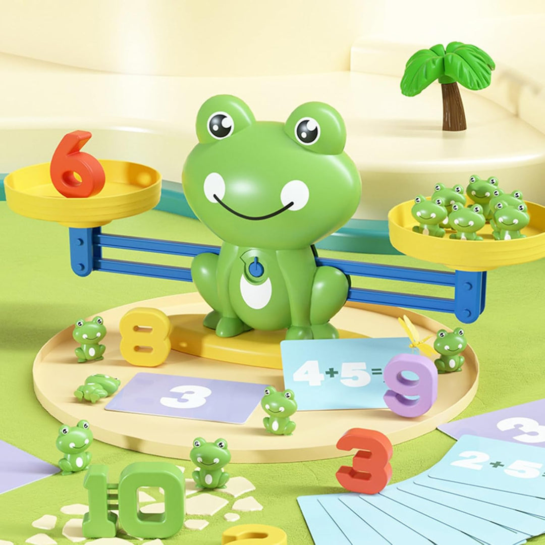 Lernspielzeug Mathe-Spiel, Zählen und Rechnen Lernen Frosch Lernspielzeug, Spielzeug für Kinder mit