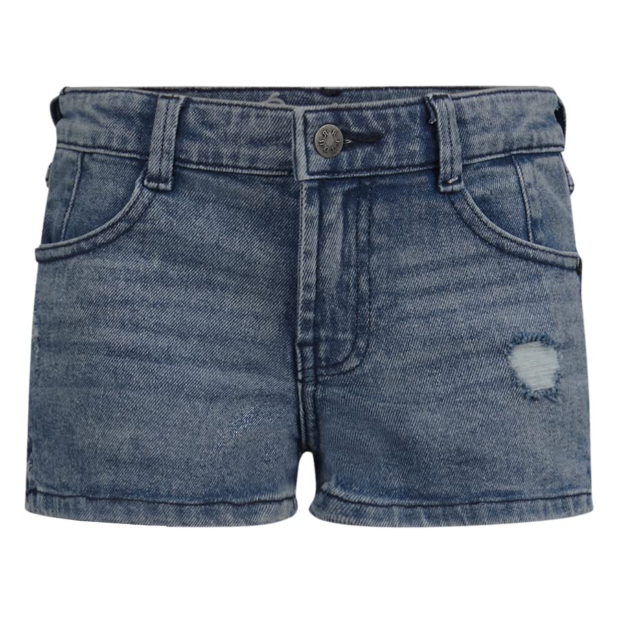 Mädchen Samantha Aged Blue Denim Shorts 4-5 Jahre Medium Blue Denim, 4-5 Jahre Medium Blue Denim