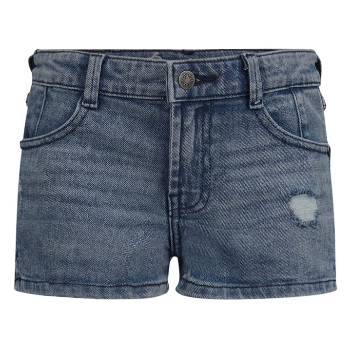 Mädchen Samantha Aged Blue Denim Shorts 4-5 Jahre Medium Blue Denim, 4-5 Jahre Medium Blue Denim