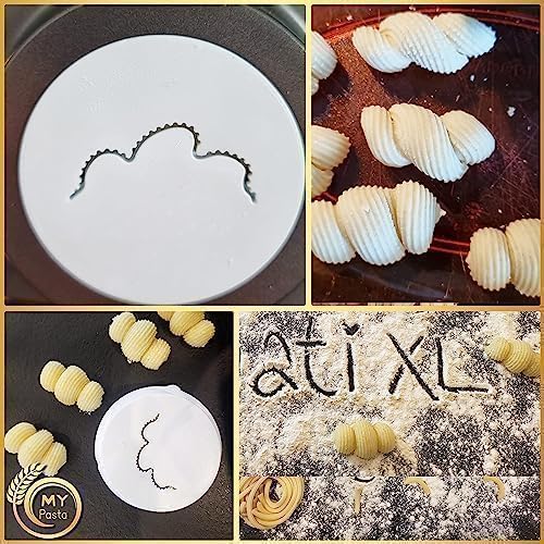 MY PASTA - Gnocchi Nuvola Rigati XL - Zubehör für Pastamaker - Pasta Disc kompatibel mit Pasta Maker
