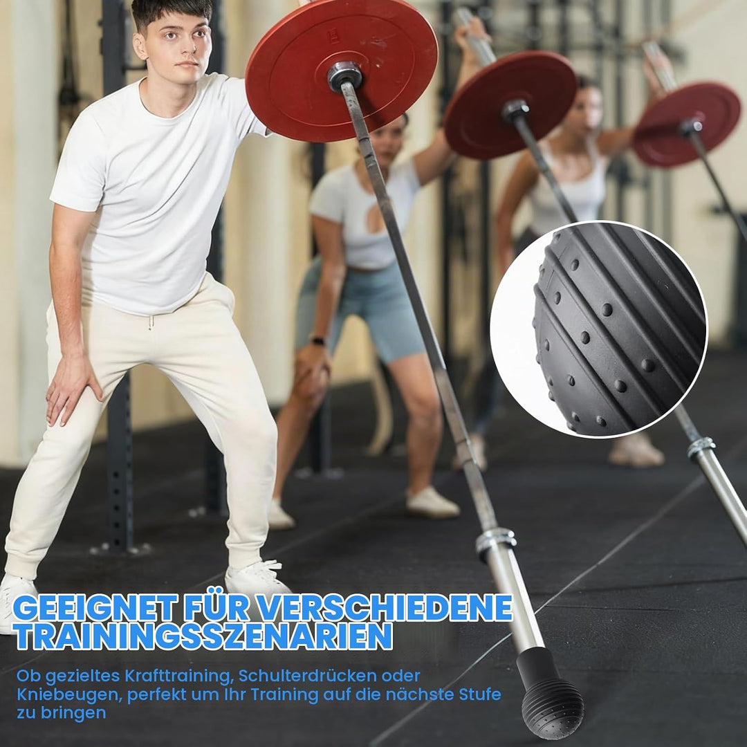 NEUSID Landmine Aufsatz für Langhantel 50mm, Gummi Landmine Base Griffe mit 360° Rotation Kompatibel