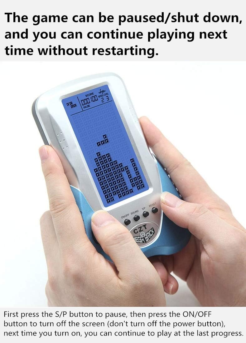 CZT verbesserte Version der Grossbild-Backstein-Spielekonsole mit Einstellbarer Blauer Hintergrundbe