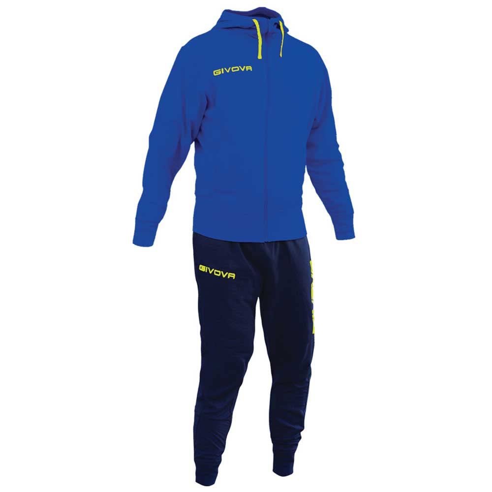 Givova Unisex Anzug Poker Anzug XXS hellblau/blau, XXS hellblau/blau