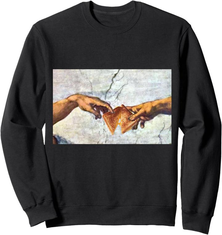 The creation of Adam grilled cheese Sweatshirt