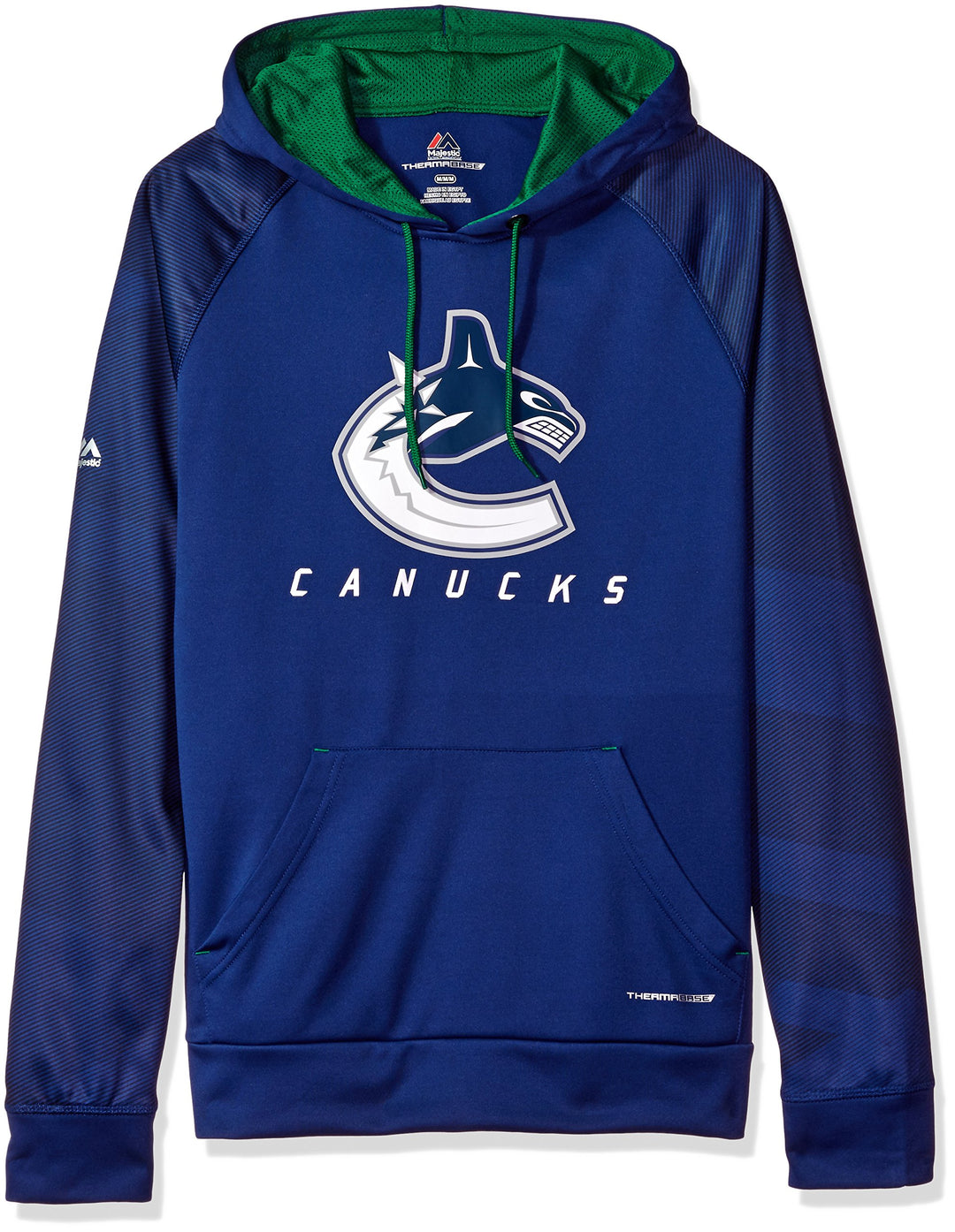 VF LSG Herren NHL Penalty Shot Langarm-Kapuzen-Fleece S Blau/Grün, S Blau/Grün