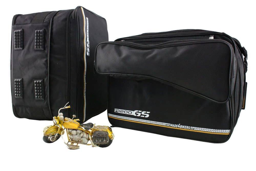 made4bikers Promotion-Bag: Bedruckte Koffer Innentaschen mit ABNEHMBARER Aussentasche passend für BM