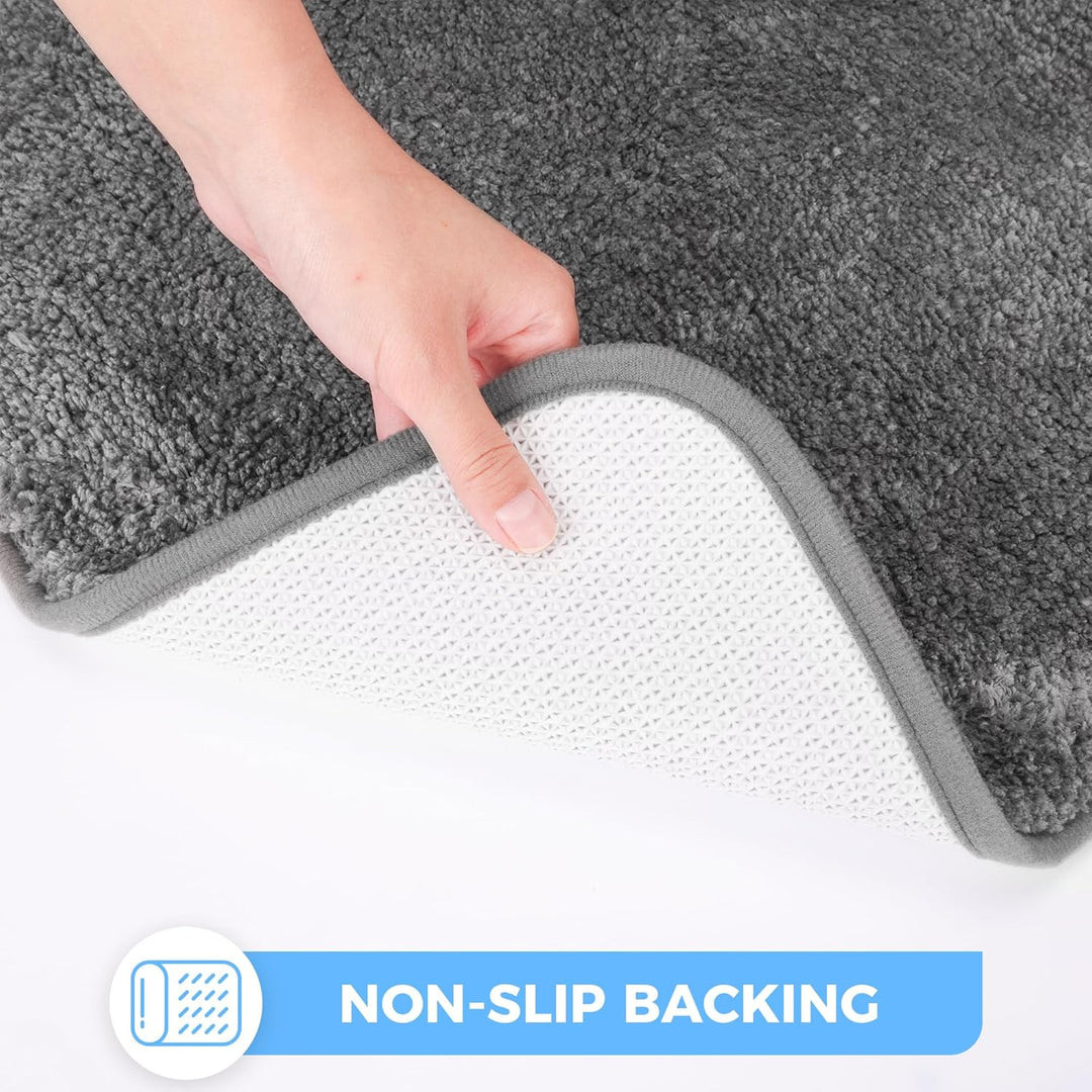 Sentidos Badematte Badteppich rutschfeste,weicher Badezimmerteppich Wasserabsorbierend maschinenwasc