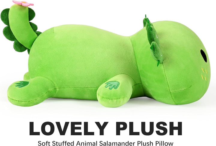 shownicer Plüschtier Axolotl Kuscheltier Stofftier Kawaii Axolotl Plüsch, Axolotl Plüschkissen Spiel