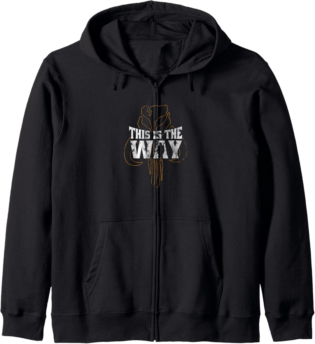Star Wars The Mandalorian This Is The Way Mythosaur Overlay Kapuzenjacke