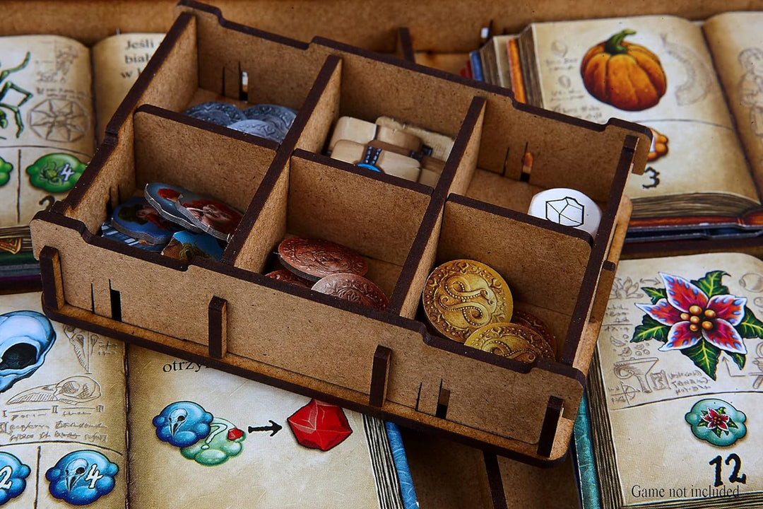 Docsmagic.de Organizer Insert for The Quacks of Quedlinburg Box - Einsatz, The Quacks of Quedlinburg