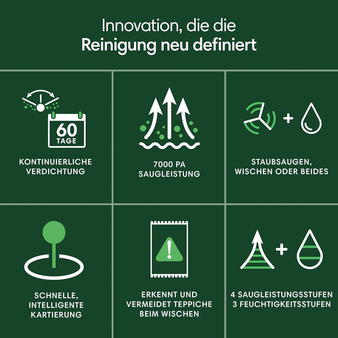 iRobot Roomba 205 DustCompactor Combo Saugroboter – Automatische Staubverdichtung im Roboter, kein E