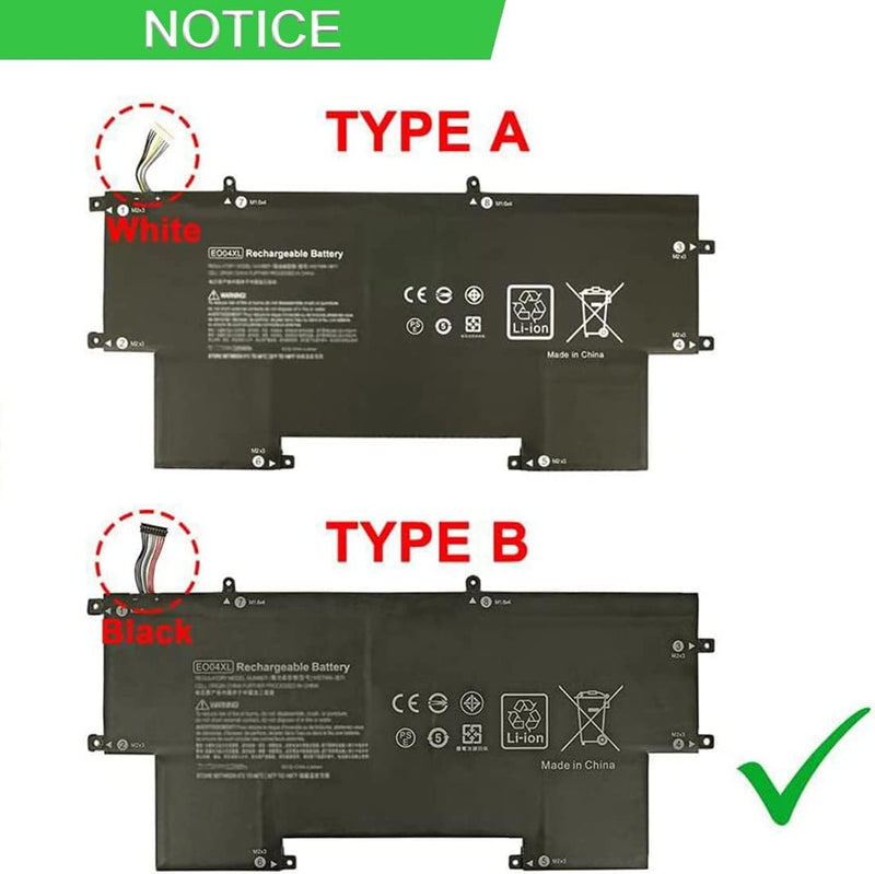 XITAIAN 7.7V 38Wh EO04XL E004XL Ersatz Laptop Akku für HP EliteBook Folio G1 827927-1B1 827927-1C1 8