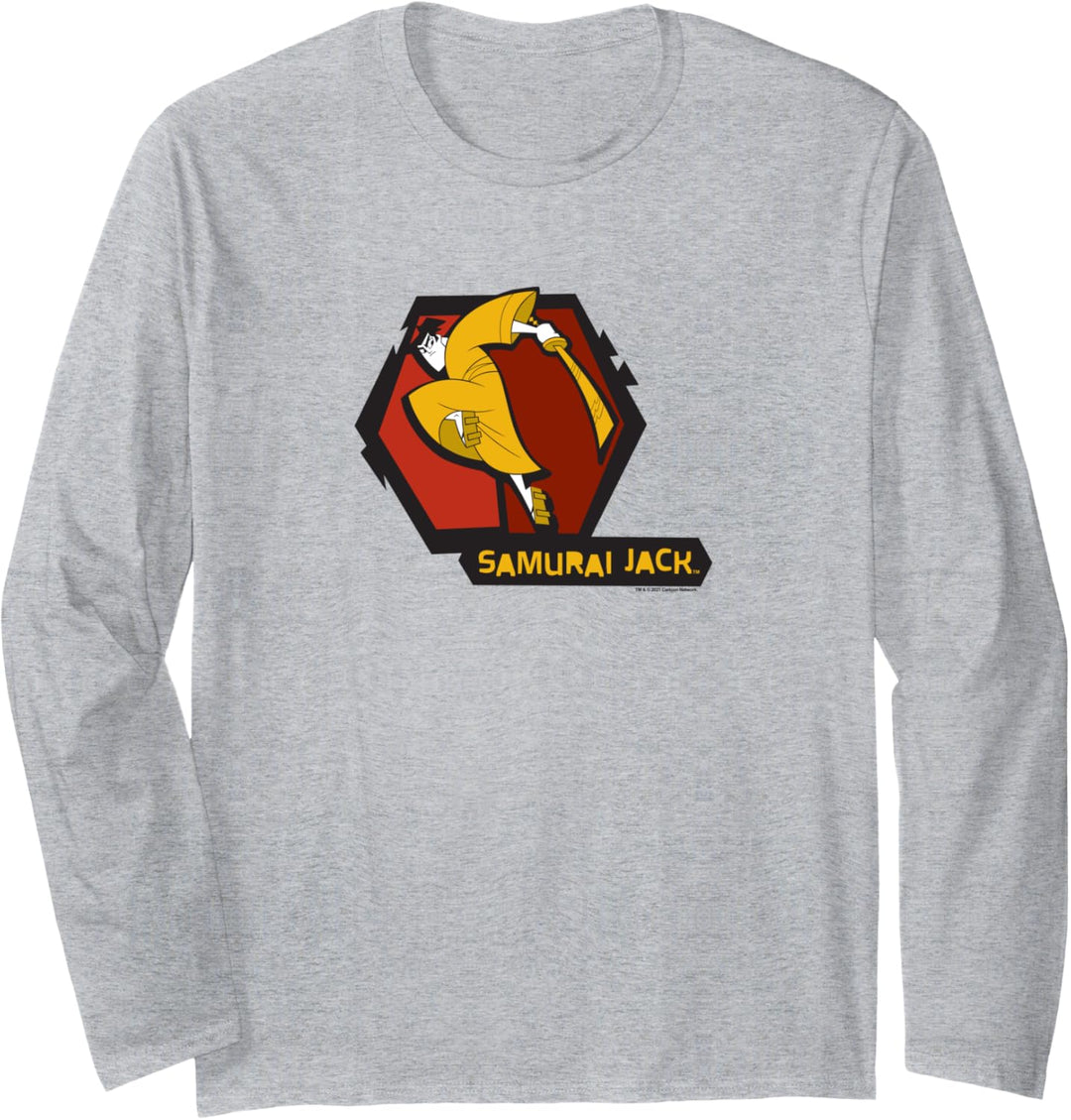 Samurai Jack Samurai Jack Yellow Yukata Langarmshirt