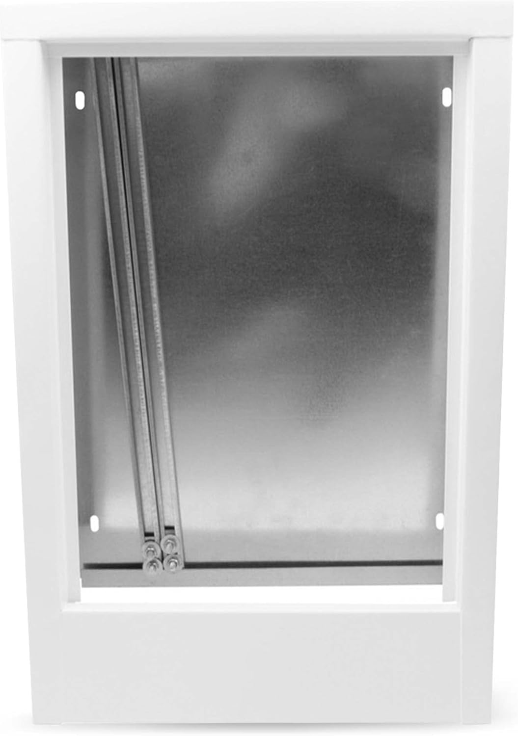 Verteilerschrank Zentrale Fussbodenheizung 2-4 Anschlüsse Aufputzgehäuse aus Weiss Pulverbeschichtet