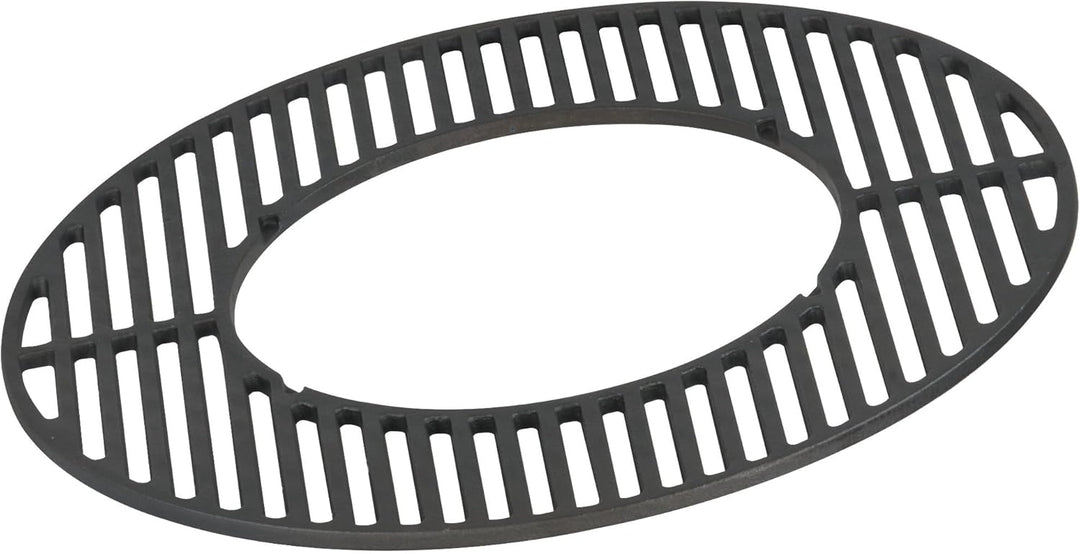 BBQ-Toro Gusseisen Grillrost System Ø 54,5 cm | Sear Grate passend für 57 cm Kugelgrill | Rost-in-Ro